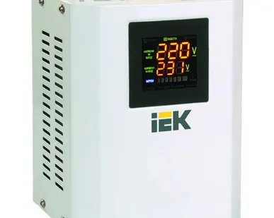 фото Стабилизатор напряжения Boiler 0.5кВА ИЭК IVS24-1-00500