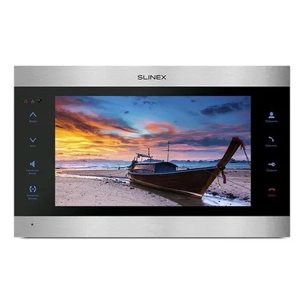 Фото №0 Видеодомофон SL-10IPTHD серебр.-черн. Slinex ПО-00002217