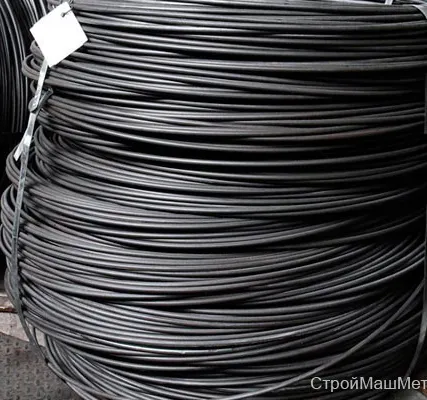 Фото №0 Проволока вязальная 5 мм О-Ч ГОСТ 3282-74