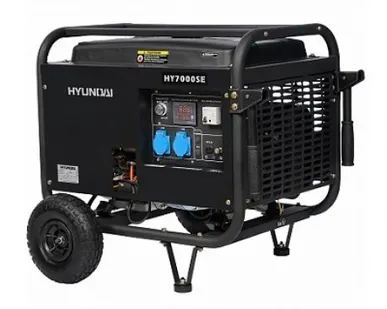 фото Бензиновый генератор Hyundai HY 7000SE