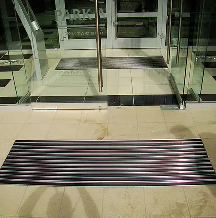 Фото №0 Придверные решетки Евро резина+текстиль+щетка