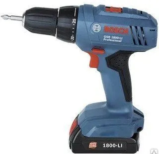 фото Дрель аккумуляторная BOSCH GSR 1800-LI