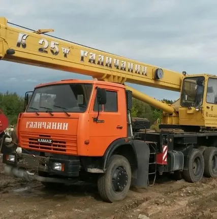 Фото №0 Автокран б/у КС 55713-1В шасси КАМАЗ 65115