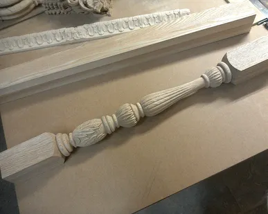 фото Резные балясины