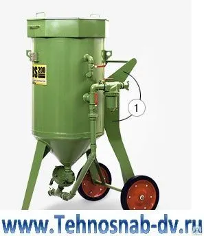 Фото №0 Абразивоструйный (пескоструйный) аппарат DBS-200 Contracor