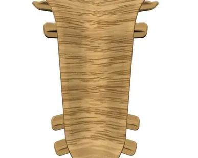 фото Угол ПВХ внутренний дуб темный