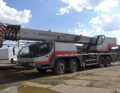 фото Автокран Zoomlion QY70V