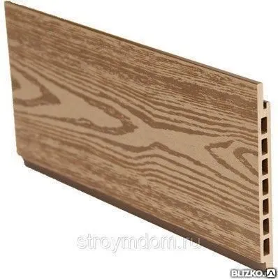 Фото №0 Фасадные панели из ДПК