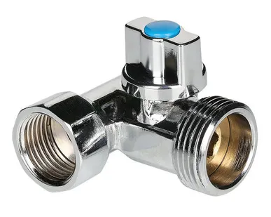 фото Кран шар.3-х ход Valtec г/ш/ш для стир.машины (1/90)