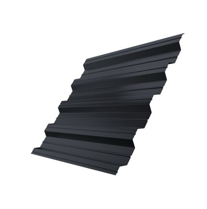 Фото №0 Профнастил HC44R 0,5 Satin RAL 7024 мокрый асфальт