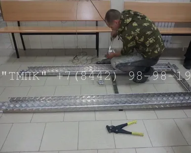 фото Изготовление пандусов складных съемных