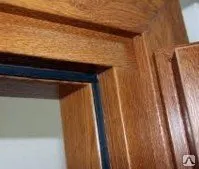 Фото №0 Монтаж доборов к дверям с наличниками (откосы и наличники)