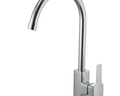 фото Смеситель LEMARK для кухни BASIS с поворотным изливом LM3605C