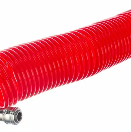 Фото №0 Шланг спиральный воздушный, 5 м, с быстросъемными соединениями// Matrix