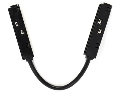 фото Smartbuy Соединитель с токопроводом гибкий для магнитных шинопроводов, 48v ip20 SBL-MСFB черный Smartbuy
