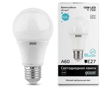 фото Лампа светодиодная Gauss Elementary 10W