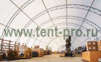 фото Склад арочный тентовый