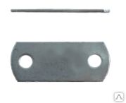 фото Пластина для U-образной скобы 1 1/2" М10 (90х2 мм)
