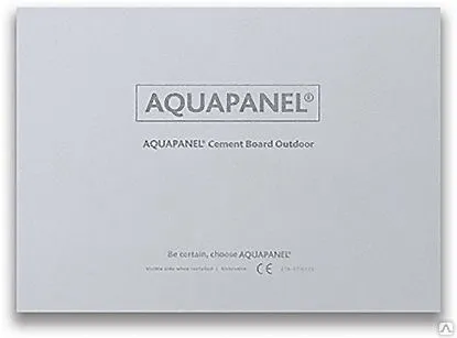 Фото №0 Аквапанель 12.5х900х1200 Аутдур фасад (54м2) /KNAUF-USG