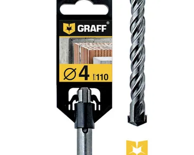 фото Сверло по бетону GRAFF SDS-plus, 4*50*110мм