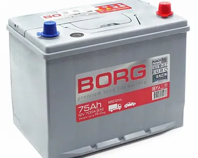 фото Аккумулятор BORG Premium Asia 85D26L 75 Ач о.п.