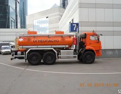 фото 465115 КАМАЗ 43118 (АТЗ 11м3, 2 отсека, Евро-4)