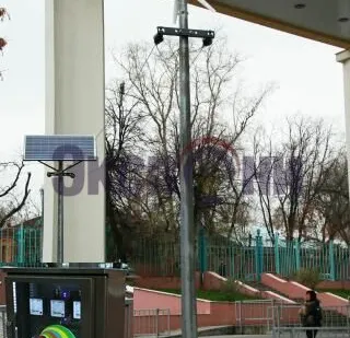 фото Экспонат (инсталляция) Мини-электростанция (солнце, ветер и мускулы)