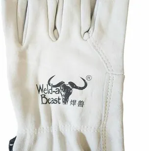 фото Перчатки из телячьей кожи