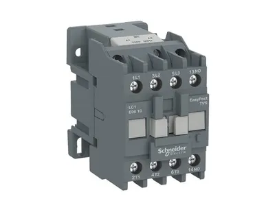 фото Контактор 3-х полюсный 9A 220B AC 1НО Schneider Electric, LC1E0910M5