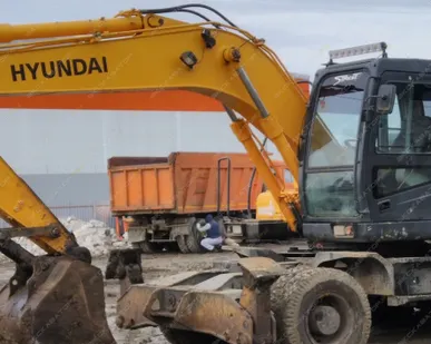 фото Аренда колесного экскаватора Hyundai R170W-7, Краснодар