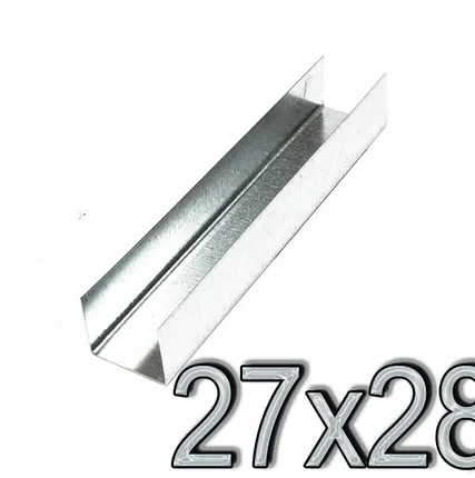 Фото №0 Профиль ППН 28х27х0,45 3м(24/пачка 480/паллет)