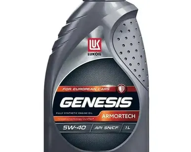 фото Моторное масло LUKOIL 2218822 5W-40 синтетическое 1 л