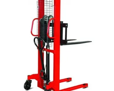 фото Штабелер ручной (1,5 т) с высотой подъема 1,6 м