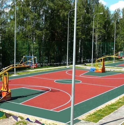 Фото №0 Покрытие для спортивных площадок резиновое