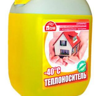 фото Теплоноситель дляч систем отопления " КОМФОРТНЫЙ ДОМ - 40"