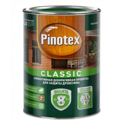 Фото №0 Пропитка для дерева Pinotex Classic 1л
