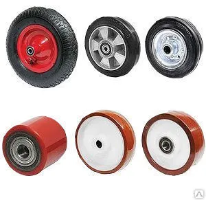 фото Колесо с подш. полиуретан 180х50мм для модели AC DF