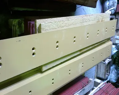 фото Нож отвала 123/05115 2450х130х16 (Сталь 45) для специальной техники JCB 4CX