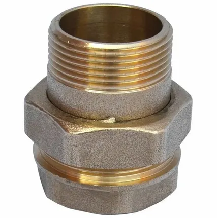 Фото №0 47613 Соединитель латунь/никель Ду20 м/р американка