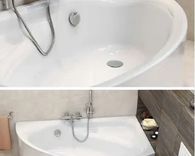 фото Ванна акриловая Cersanit Meza 170х100 L\R