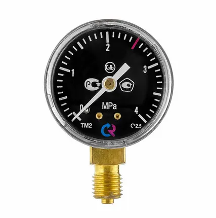 Фото №0 Манометр ацетиленовый 4,0 МПа (001.050.807)