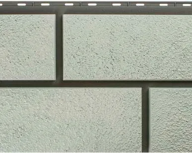 фото Фасадная панель Камень Неаполитанский (белый)