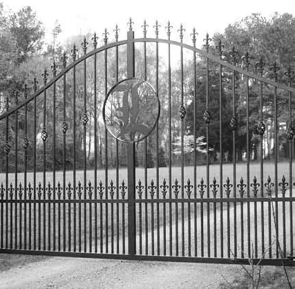 Фото №0 Кованые ворота "Тпиковые", арт. К.В.1