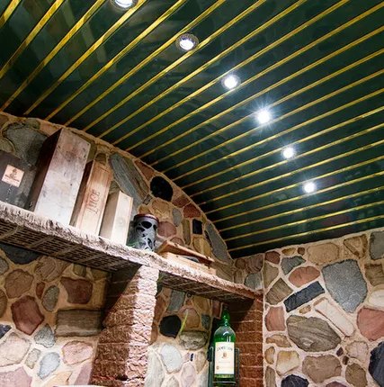 Фото №0 Реечные потолки