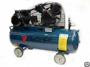 фото КОМПРЕССОР 70Л 2-Х ПОРШНЕВОЙ С РЕМЕННЫМ ПРИВОДОМ Forsage TB265-70