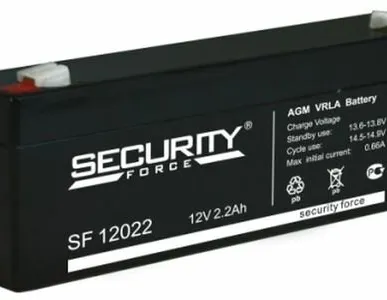 фото Аккумулятор 12В 2.2А.ч Security Force SF 12022
