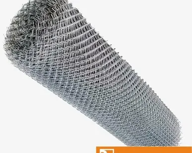 фото Сетка Рабица оцинкованная 25х25х1,4 мм в рулоне 1,5х10 м