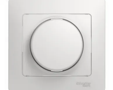 фото GLOSSA бел. Диммер поворотно-нажимной., 600W GSL000136
