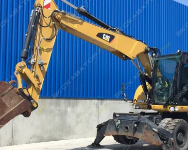 фото Аренда колесного экскаватора Caterpillar M318D, Люберцы
