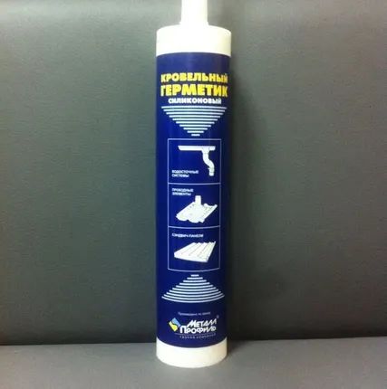 Фото №0 Кровельный герметик силиконовый